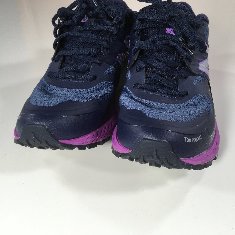 New Balance Summit QOM Trail Running Shoes Womens Size 8.5 Blue Purple NO INSOLE - Picture 6 of 10